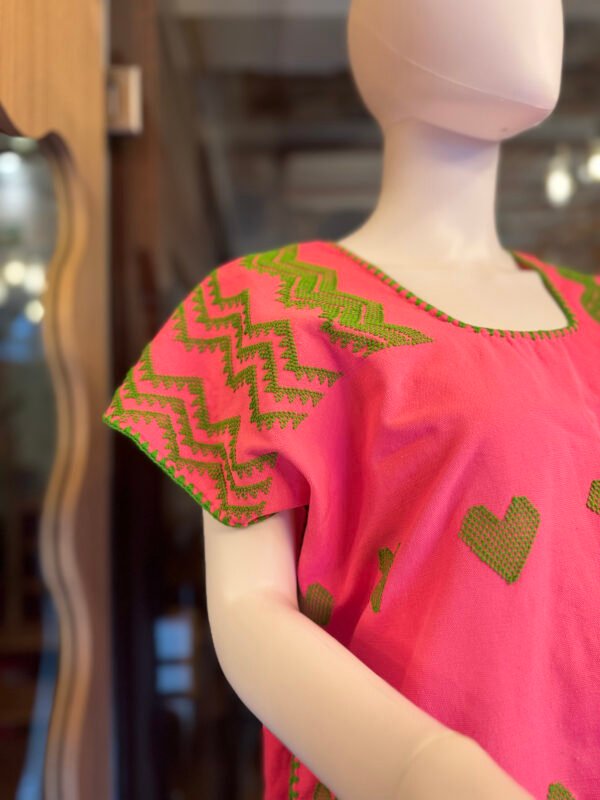 💖 Huipil “Corazón de la Sierra” – San Juan Colorado, Oaxaca