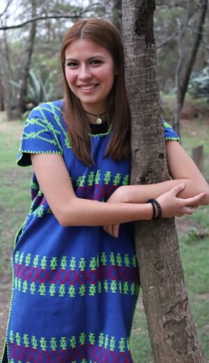 🌙 Huipil “Anochecer” – San Juan Colorado, Oaxaca