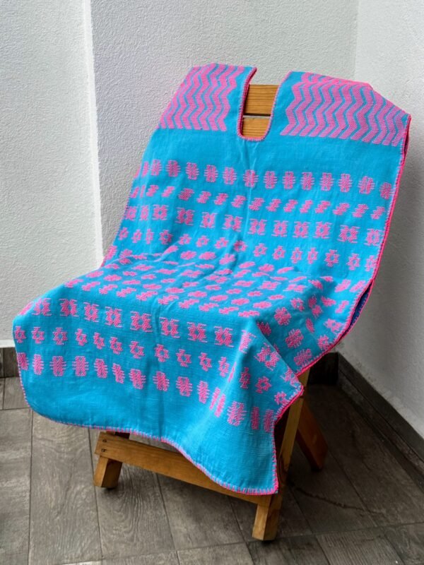 🌬️ Huipil “Canto del Viento” – San Juan Colorado, Oaxaca