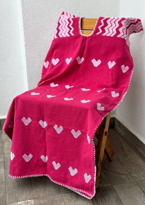 ☁️ Huipil “Corazón de Nube” – San Juan Colorado, Oaxaca