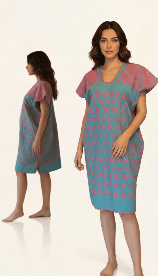 🌬️ Huipil “Canto del Viento” – San Juan Colorado, Oaxaca