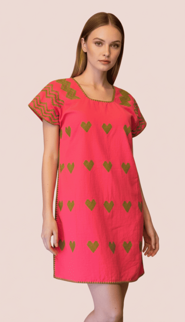 💖 Huipil “Corazón de la Sierra” – San Juan Colorado, Oaxaca