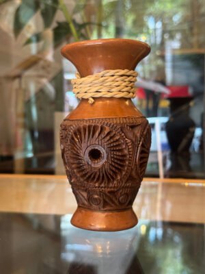 🌺 Violetero de Barro Rojo – San Bartolo Coyotepec, Oaxaca