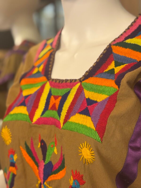 🐓 Blusa “Amanecer del Valle” – Huazolotitlán, Oaxaca