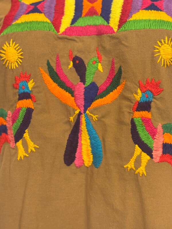 🐓 Blusa “Amanecer del Valle” – Huazolotitlán, Oaxaca