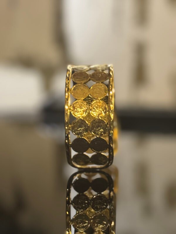 💫 Brazalete “Monedas del Istmo” – Tehuantepec, Oaxaca