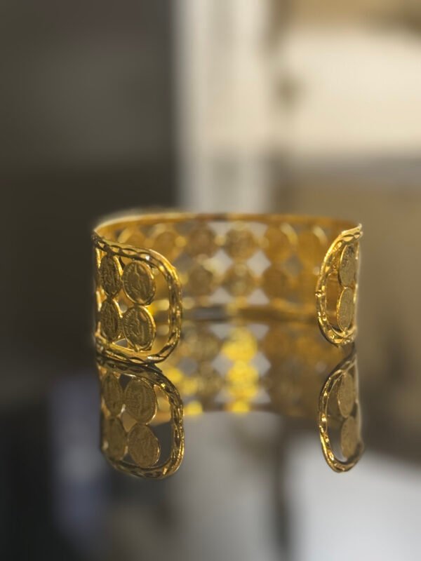 💫 Brazalete “Monedas del Istmo” – Tehuantepec, Oaxaca