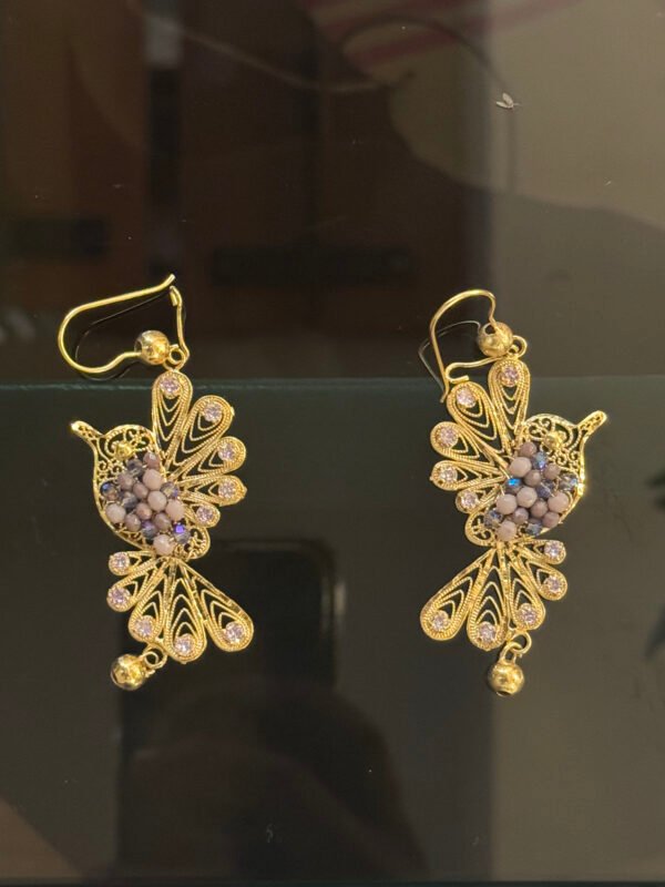 🕊️ Aretes “Ave del Amanecer” – Tehuantepec, Oaxaca