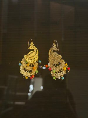 🕊️ Aretes “Ave del Amanecer” – Tehuantepec, Oaxaca