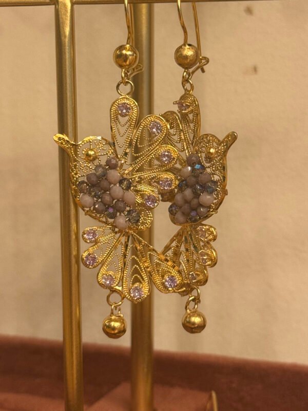 🕊️ Aretes “Ave del Amanecer” – Tehuantepec, Oaxaca