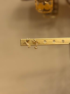 🕊️ Aretes “Colibrí del Istmo” – Tehuantepec, Oaxaca