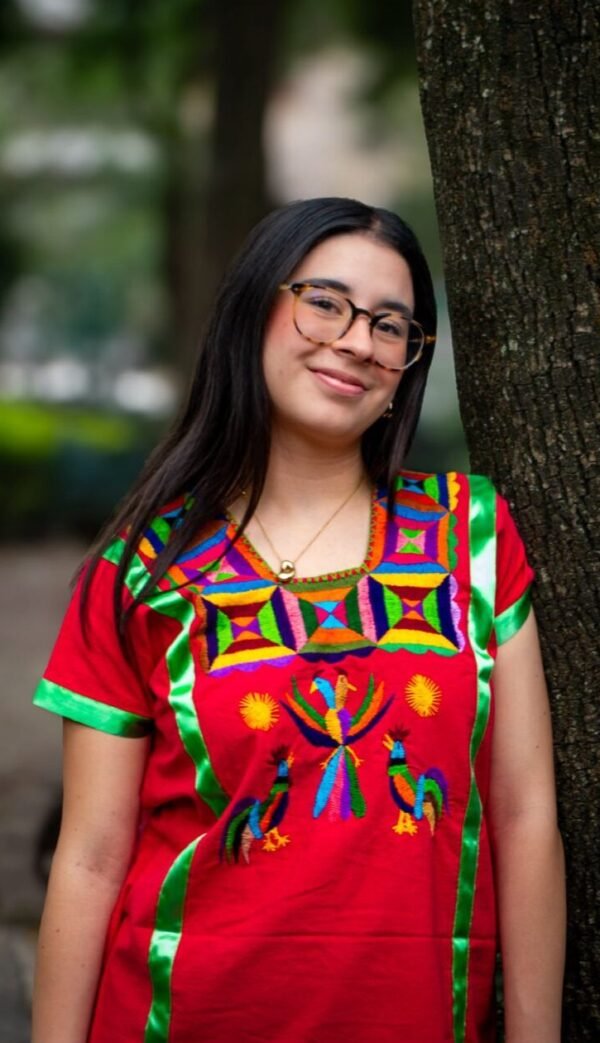 🐦 Blusa “Canto del Sol” – Huazolotitlán, Oaxaca