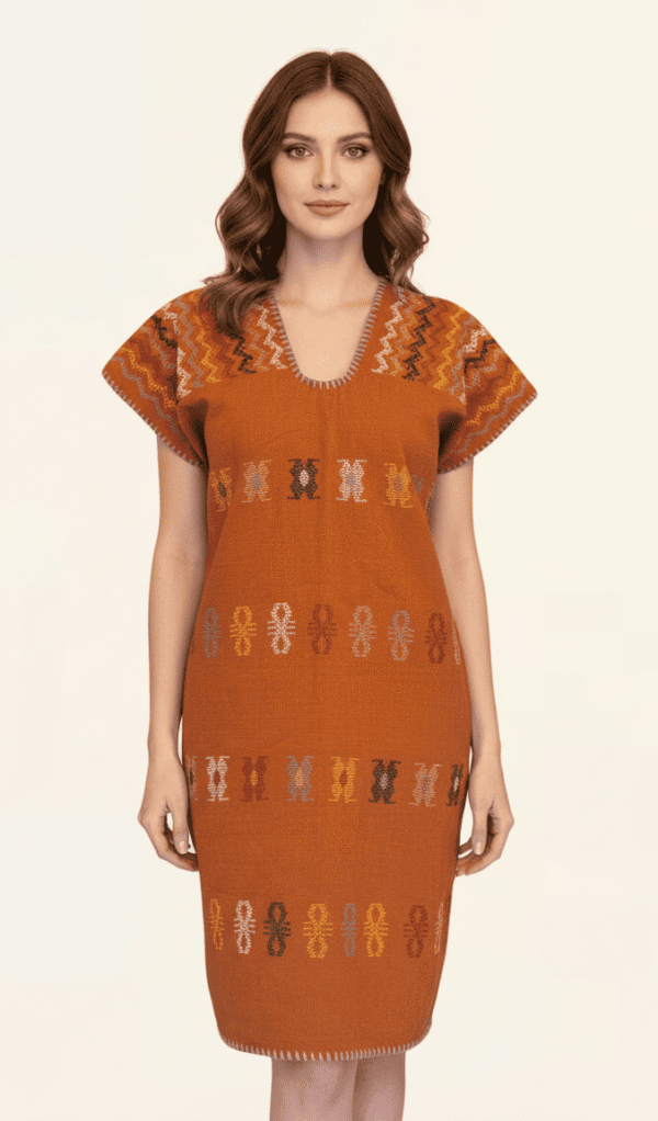 product-to-model-1764532454914 (1) 🌈 Huipil “Arcoíris” – San Juan Colorado, Oaxaca