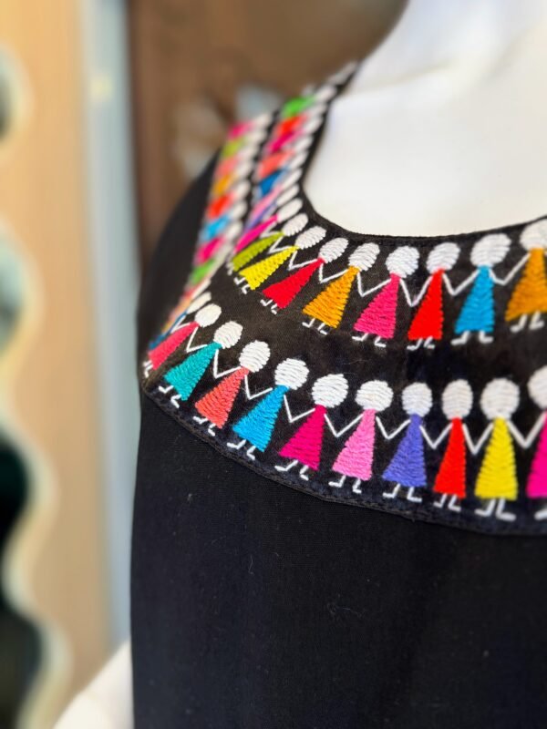 🖤 Huipil “Raíces Unidas” – San Juan Colorado, Oaxaca