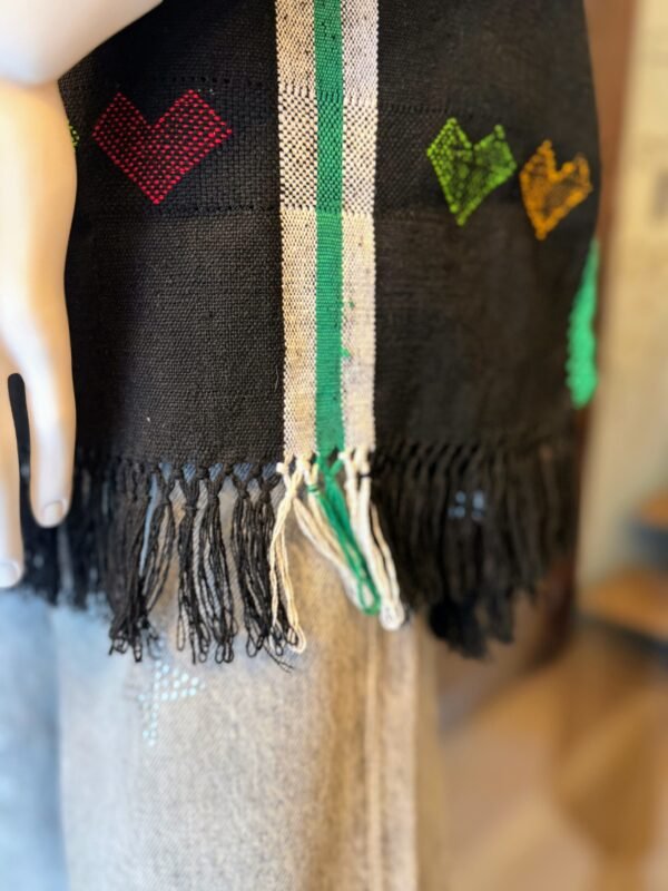 🖤 Blusa “Corazón de Obsidiana” – San Juan Colorado, Oaxaca