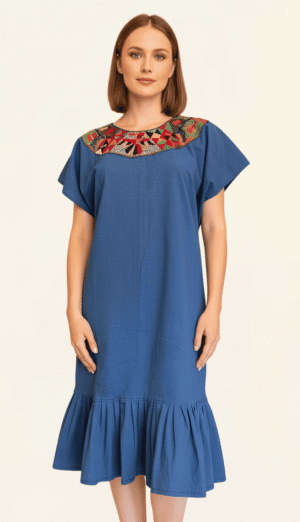 💎 Huipil “Cielo de Huazolotitlán” – Santa María Huazolotitlán, Oaxaca